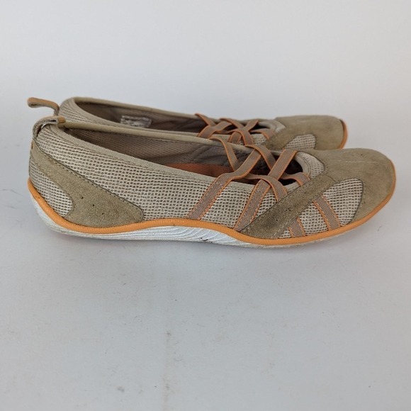 Dr. Scholl's Elsie Tan/Orange Slip Ons- 9 - Picture 8 of 10